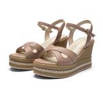 Сандалии женские Zhr, бежевый - фото 6