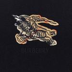 Экд худи с капюшоном на шнурке Burberry, черный - фото 3