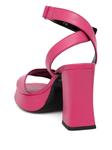 Сандалии HUGO 100 мм Vicky, розовый - фото 3