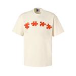 Футболка унисекс YADcrew с бесплатным стикером и маской, бежево-абрикосовая - фото 2