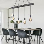 Подвесной светильник Globo Lighting черный, 90/9/120 см - фото 2