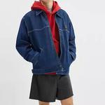 COACH Джинсовая куртка мужская синяя, Blue - фото 3