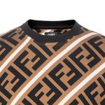 Футболка мужская коричневая FENDI - фото 9