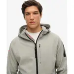 Толстовка Superdry Tech Logo full zip, серый - фото 3