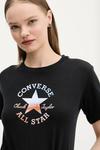 Хлопковая футболка Converse, черный - фото 4