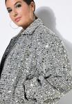 Кардиган Studio Untold Cardigan, Silver/Silver-Coloured - фото 3