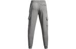 Брюки rival fleece cargo joggers 'grey' Under Armour, серый - фото 2