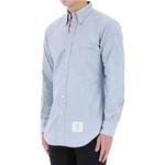 Оксфордская рубашка THOM BROWNE, синяя - фото 5