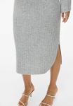 Платье VILA Jumper dress, Light Grey Melange/Light Grey - фото 5