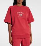 Футболка из хлопкового джерси с логотипом Brunello Cucinelli, Rosso - фото 5