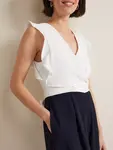 Комбинезон Phase Eight Ayla Colour Block Wide Leg, цвет navy/ivory - фото 4
