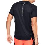 Футболка qualifier iso-chill running t-shirt 'black' Under Armour, черный - фото 2