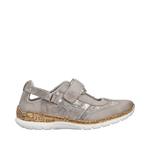 Классические балетки Rieker, серый - фото 10