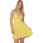 Женское мини-платье Sunrise Vibes ROXY, Mimosa Solid - фото