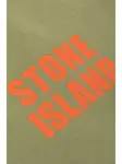 Толстовка с логотипом Stone Island Junior, зеленый - фото 3