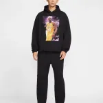 Nike Свитшот мужской черный с капюшоном Moderate - фото 4