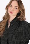 Платье DreiMaster Shirt dress, Black Check/Black - фото 4