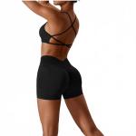 Сьенна V-образные шорты черные Rockstar Peach - фото 3