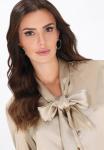 Блуза faina Button-down blouse, Beige - фото 4