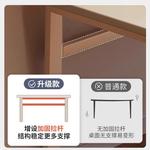 Компьютерный стол Oren Ford Aolunfute 120x60 см угловой кремово-белый с белой рамой - фото 3