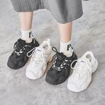 Кроссовки женские толстые низкие Komanic, черный - фото 5