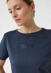 Футболка comma Print T-shirt, Navy/Blue - фото 3