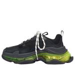 Кроссовки triple s 'black yellow fluo' Balenciaga, черный - фото