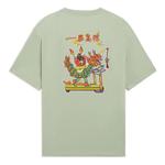 Футболка с мультяшным рисунком Li-Ning, зеленый - фото