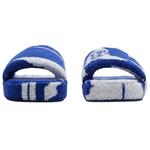 Шлепанцы мужские синие Burberry - фото 3