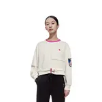 Свитшот Женский Розовый Белый Adidas Neo - фото 5