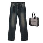 Джинсы унисекс UNKNOWTAL, Винтажный синий - фото 5