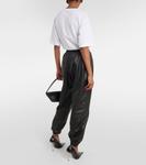 Кожаные спортивные штаны Wardrobe.Nyc, черный - фото 3