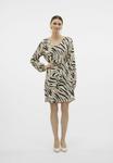 Платье Vero Moda VMPOET KURZES, Birch/White - фото 2