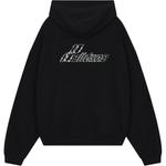 Худи на молнии WE11DONE, черный - фото