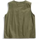 Жилет унисекс Jeep, армейский зеленый, однобортный - фото 11