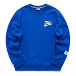 Толстовка pattern casual sports pullover blue Fila Fusion, синий - фото