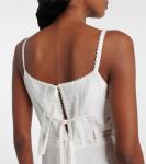 Белое платье макси Evelyn Proenza Schouler, белый - фото 6