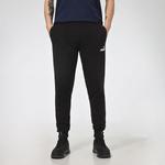 Брюки essentials logo pants 'black white' Puma, черный - фото 3