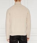 Свитер из шерсти Kenzo BOKE FLOWER Comfort fit, бежевый - фото 4