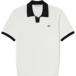 LACOSTE Белая поло для мужчин - фото