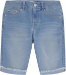 Джинсовые шорты-бермуды Calvin Klein для девочек, облегающие, эластичные, Cirrus/Cut Off - фото