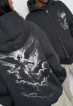 Толстовка Multiply Apparel Zip-up sweatshirt, Phantom/Black - фото 5