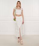 Футболка домитиль Cropped fit Guess Jeans, белый - фото 2