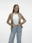 Блейзер Vero Moda из джерси "VMJULIA LS BLAZER", серебристый - фото 2