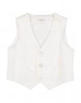 Жилет для ребенка Le Bebé, белый - фото
