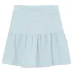 Юбка из пике для девочек 2-16 лет Lands' End, цвет mint multi stripe - фото