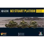 Фигурки M3 Stuart Troop Warlord Games - фото