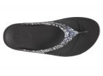 Сандалии OOFOS OOLala Flip Flop, Black/Grey Camo Print - фото 7