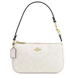 COACH Сумка женская маленькая белая из искусственной кожи - фото