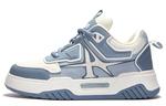 Кроссовки A1 Skateboarding Shoes Unisex Low-top, белый/синий - фото